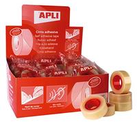 APLI 11103 - Rollo cinta adhesiva, 19 mm x 33 m