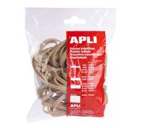 APLI Gomillas elásticas 12857 120 x 2 mm – Bolsa 100 g