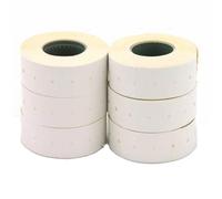 Apli pack 6 rollos de 1000 etiquetas 21x12mm para etiquetadora de prec