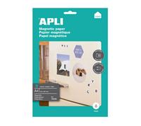 Apli papel magnético para impresión de tinta A4 (8 hojas)