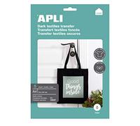 Papel de transferencia Appli para regalos oscuros con acabado fotográfico DIN A4 Paquete de 5 hojas