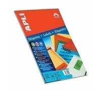 Apli self-adhesive labels 70 x 37mm yellow etiqueta autoadhesiva amari