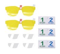 Aplicable para RayNeo Air2 / Air2s / Air3s / 3s Pro, Juego De Película Protectora Antiarañazos De Alta Definición, Película Frontal Para Lentes PET, Accesorios Para Gafas Ar (Para RayNeo Air2/Air2s)