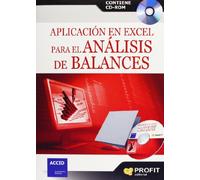 Aplicación en Excel para el análisis de balances: Contiene CD-ROM (SIN COLECCION)