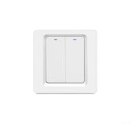 Aplicación integrada para interruptor inteligente ZigBee de 600 W 86 tipo 1-2-3 panel con función de voz y programación para soluciones modernas de iluminación del hogar (2 bandas)