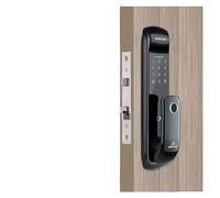 Aplicación TTlock Cerradura de puerta inteligente Bluetooth Tuya Fingerprint Tarjeta inteligente Cerradura digital inteligente para oficina en casa (Color: TTlock 160x22)