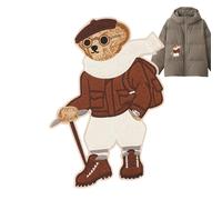 Aplicaciones de ropa - bordados de dibujos animados termoadhesivos para reparación de chaquetas, abrigos, sombreros, bolsos y bolsos | textiles divertidos y creativos para el