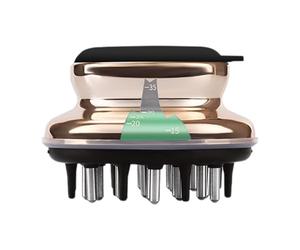 Aplicador de aceite para el cabello | Aplicador de aceite para el cabello para el cabelludo, botella de 40 ml con ventana de escala de perspectiva, aceite de cabeza, rodillo, peine de masaje