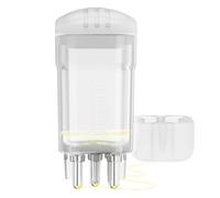 Aplicador de aceite para el cabello, dispensador portátil de 0.98 x 1.06 x 2.48 pulgadas, peine de masaje para una fácil aplicación, diseño ergonómico con construcción, herramienta de cuidado personal