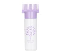 Aplicador de aceite para el cabello, herramientas de permanente, botella aplicadora de peine, para salón, hogar, violeta, 17,1 x 6,4 x 4,6 cm