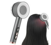 Aplicador de aceite, peine para el crecimiento del cabello,Peine de aceite inteligente para masajeador del cabelludo | Peine de masaje eléctrico impermeable, masajeador de luz roja,