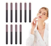 Aplicador de bálsamo de múltiples usos-latas-10 piezas de mezclador de maquillaje multiusos | Cepillo de labios de viaje multifuncional | Aplicador de cepillo para labios para corrector, sombra de