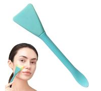 Aplicador de brocha facial, Aplicador de crema facial | Espátula para el | cuidado de la piel con cepillo de silicona | Herramientas faciales flexibles, herramienta para el cuidado de la piel, ac