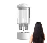 Aplicador de cabello para cabelludo, aplicador de aceite para cabelludo, masajeador portátil para el cabelludo, limpiador de cabelludo recargable, dispensador de aceite