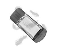 Aplicador de capilar - ABS 2,5 × 2,7 × 6,3 cm | Peine aplicador de raíces con diseño de bola rodante, cepillo de masaje para el cabello, distribución uniforme del aceitte, dispensador de
