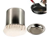 Aplicador de cepillo de grasa | Aplicador de limpieza de acero inoxidable | Cepillo de de cocina | para cocinar barbacoa, crepé, hornear, parrilla, salsa, cocina, camping al aire libre