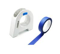 Aplicador de cinta adhesiva para líneas de lechada, herramienta manual de guía de cinta ABS para preparación de calafateo recto y proyectos domésticos, aplicador de enmascaramiento, herramienta de