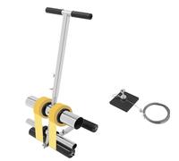 Aplicador de Cinta de Piso Manual con Rodillo de Goma, Máquina Ajustable para Cinta de Líneas de Cancha para Marcado de Carriles, Distribución de Canchas y Líneas de Advertencia en Carreteras