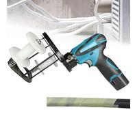 Aplicador de cinta eléctrica - Envoltura automática de tuberías con distancia de envoltura ajustable de 5 a 10 cm y diámetro de agujero de 70 mm para aplicaciones HVAC