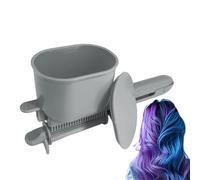 Aplicador de color para el cabello, cepillo automático de rodillo | Rodillos aplicadores de tinte para el cabello de gran capacidad | Herramienta ergonómica multiusos para colorear para