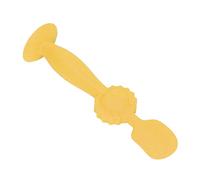 Aplicador de crema para glúteos de bebé Silicona suave Agradable para la piel para crema para glúteos de bebé Espátula Aplicación limpia con cepillo sin manos sucias con base de (Yellow)