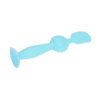 Aplicador de crema para glúteos de bebé Silicona suave Agradable para la piel para crema para glúteos de bebé Espátula Aplicación limpia con cepillo sin manos sucias con base de (Blue)