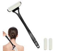 Aplicador de Crema para la Espalda con 2 Cabezales, Cepillo para Espalda Plegable, para Loción, Bronceadora y Ducha