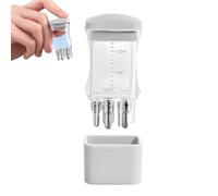 Aplicador de cuero cabelludo - Botella dispensadora de cabello, boquilla de precisión portátil, herramienta para el tratamiento del cuero cabelludo sin desorden Diseño de distribu