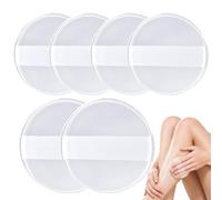 Aplicador de Cuidado de la Piel Almohadilla Silicona Aplicadora para Pasta | Aplicador para Espalda de Protector Solar de 9 cm Para Pies, Cuerpo, Mujeres, Hombres, Adultos, Autobronceador y Maquil