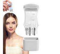 Aplicador de de 5 pines y masajeador de cuero cabelludo, dispensador portátil para cuidado del cuero cabelludo, descarga suave de líquidos