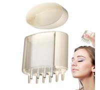 Aplicador De De Masajeador Del Cuero Cabelludo - Masajeador Eléctrico Para La Cabeza, Aplicador Impermeable Para El Cuidado Del Cabello, Activador Recargable Del Folículo Del Pelo Con S