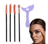 Aplicador de escudo de rímel, Plantilla de guía de rímel - Guía del aplicador de plantillas de escudo de silicona | Herramienta de ayuda de maquillaje multifuncional para fiestas, uso diario,