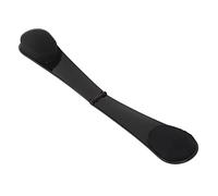 Aplicador de espalda autobronceador, cepillo para espalda de bronceado plegable reutilizable para áreas difíciles de alcanzar, esponja ABS negra