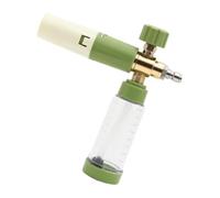 Aplicador de espuma de lavado automático con botella de detergente, ajuste de 1/4 de pulgada, boquilla variable para rutinas de uso en garaje doméstico