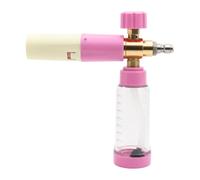 Aplicador de espuma de lavado automático con botella de detergente, ajuste de 1/4 de pulgada, boquilla variable para rutinas de uso en garaje doméstico