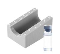 Aplicador De Etiquetas Para Viales - Alineación Manual en Viales de 3 ml y 10 ml | Aplicador Etiquetador de Botellas,para Botellas Muestra, Condimentos, Laboratorio, Investigación y Bricolaje
