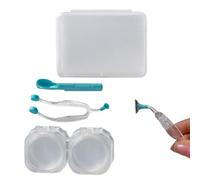 Aplicador De Lentes De Contacto - Herramienta De Silicona Flexible De 6x8x3 Cm, Tecnología De Protección Pala De Extracción Compacta | Dispositivo De Inserción Convenientemente Portátil Para Viajes, H