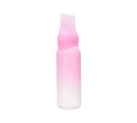 Aplicador de para el cabello de 6 onzas con peine - Tinte de raíz profesional y botella de tratamiento | Contenedor de mezcla de champú reutilizable con escala de medición, teñido para una
