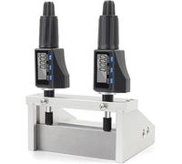 Aplicador de película ajustable de 300 mm, aplicador de revestimiento de película húmeda con pantalla digital de 1 a 6000 μm, revestimiento de película de precisión con micrómetro, para investigación