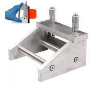 Aplicador de película ajustable, dispositivo de preparación de película húmeda con control magnético para fundición de película en aplicaciones de impresión y pintura