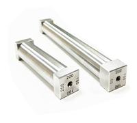 Aplicador de película húmeda de cuatro caras for revestimiento de electrodos de laboratorio - Fabricante de película tetraédrica de precisión for pintura y tinta, 1 unidad(Standard 100-200-300-400um)