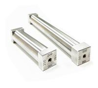 Aplicador de película húmeda de cuatro lados para recubrimiento de electrodos de laboratorio - Preparador tetraédrico de precisión para pintura y tinta - 1pc (190mm 100-200-300-0.4mm)