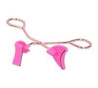 Aplicador de pestañas magnético sin pegamento, varios colores, buena textura, clip magnético para pestañas con forma bonita para el salón de belleza (oro rosa y magenta).