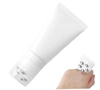 Aplicador de protector solar 3x7 en el aplicador de rodillo sellado portátil recargable con el cuerpo de tubo suave Cepillo de protección solar reutilizable para loción corporal, aceite de masaj.