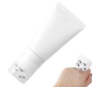 Aplicador de protector solar 3x7 en el aplicador de rodillo sellado portátil recargable con el cuerpo de tubo suave Cepillo de protección solar reutilizable para loción corporal, aceite de masaj