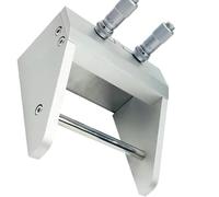 Aplicador de recubrimiento de película ajustable de 200 mm con micrómetro - Dispositivo de preparación de película húmeda de precisión for laboratorios