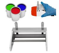 Aplicador de revestimiento de película ajustable para pruebas de laboratorio, dispositivo de preparación de película húmeda micrómetro con control de grosor para evaluación de recubrimientos