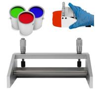 Aplicador de revestimiento de película ajustable para pruebas de laboratorio, dispositivo de preparación de película húmeda micrómetro con control de grosor para evaluación de recubrimientos