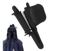 Aplicador de rodillo de color de cabello - peine de tinte versátil, herramienta de aplicación | Colorear amigable con el salón con una rutina de cuidado del hogar capacidad de recarga