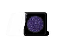 Aplicador de sombras de ojos, variedad de manualidades, placa de sombra de ojos brillante, polvo monocromático, espectáculo de escenarios, maquillaje brillante, sombra de ojos azul y rojo (D, talla